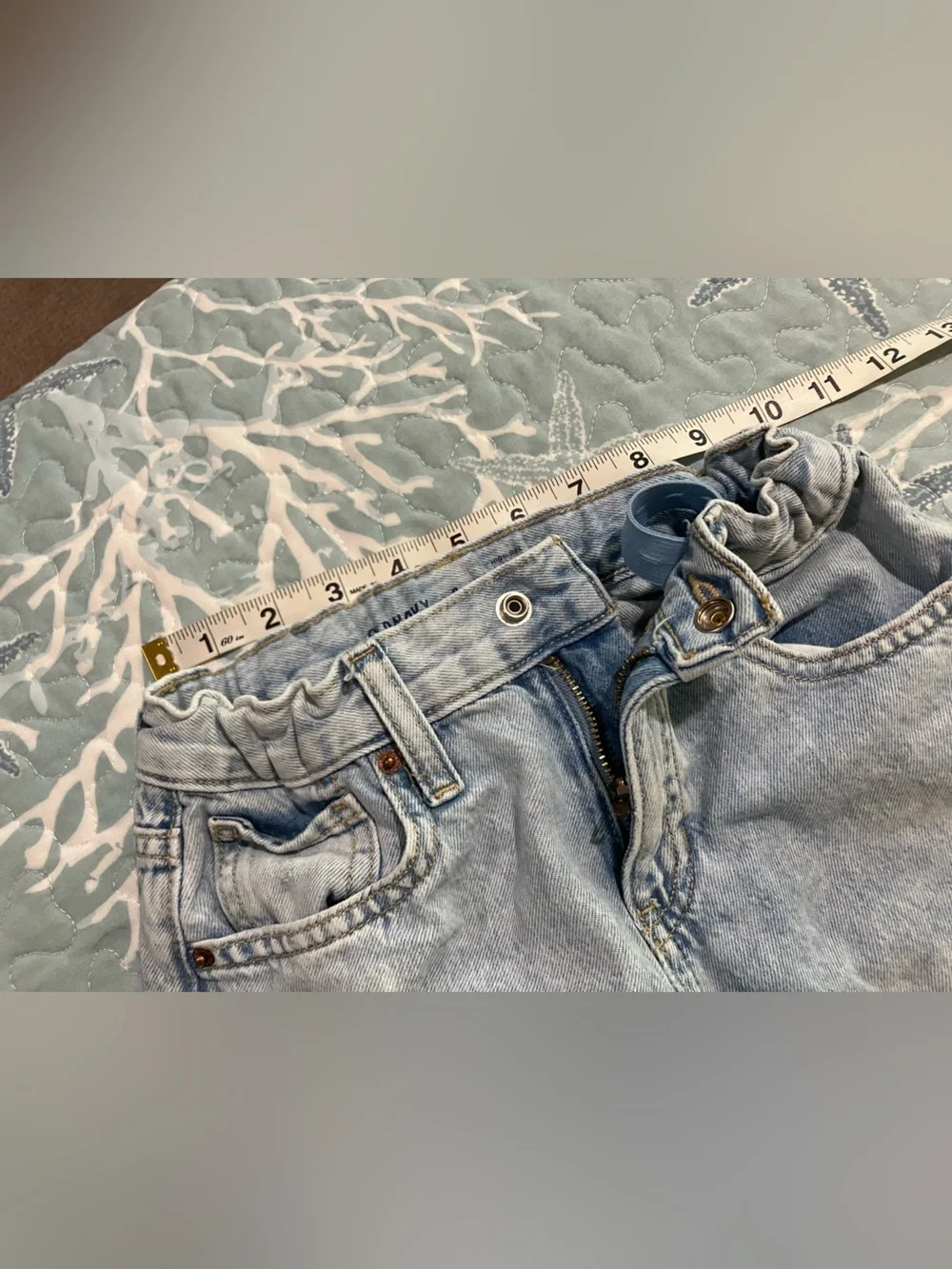 Old Navy kids size 8 Baggy wide leg jeans